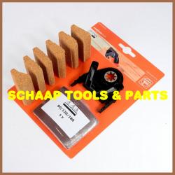 StarLockPlus Profiel-schuurset met 6 verschillende profielelementen SLP031 | 63810.031.010